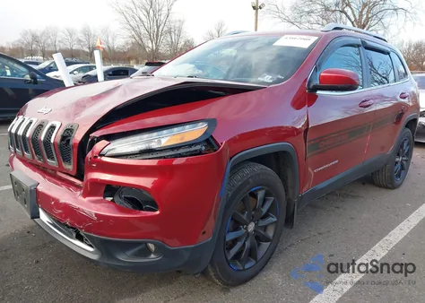 2014 Jeep Cherokee Limited из США, поврежденный, VIN 1C4PJMDS3EW281455